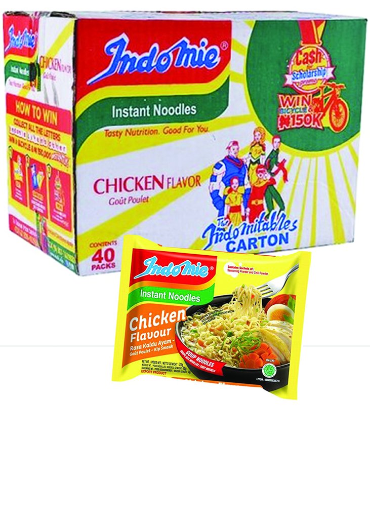 Indomie Instant Soup Noodles - Chicken Curry Flavor 2.82oz - Just