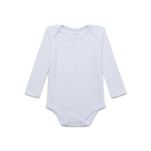 Load image into Gallery viewer, Garanimals Baby Girl Long Sleeve Hacci Rib Bodysuit, Sizes 0-24 Months | WTWL815XA