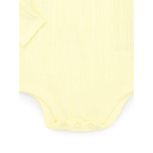Load image into Gallery viewer, Garanimals Baby Girl Long Sleeve Hacci Rib Bodysuit, Sizes 0-24 Months | WTWL820XA