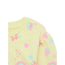 Load image into Gallery viewer, Garanimals Baby Girl Printed Fleece Top, Sizes 0-24 Months | WTWL835XA