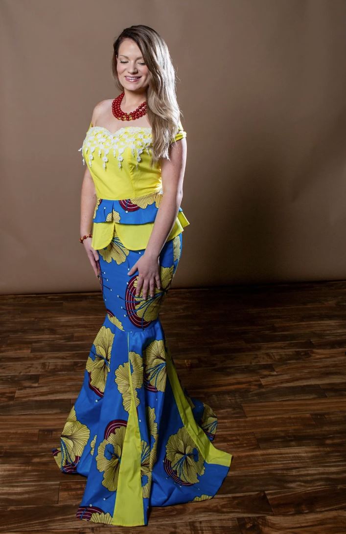 3 Piece African Prints Fashion for Ladies, CTW807WY2488