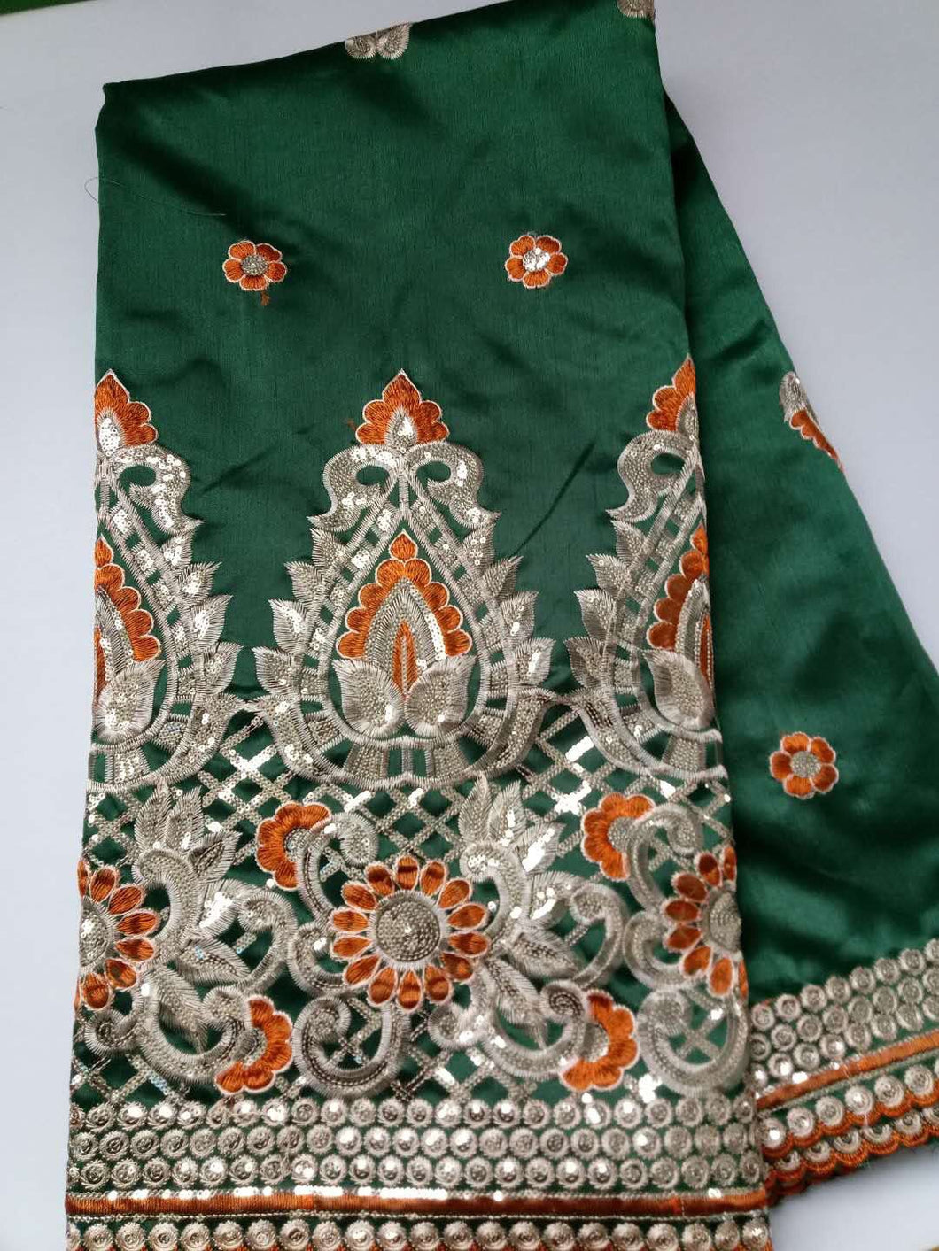 Indian Dubai Embroidered African Lace George -  GLZ5022-ZGL264C