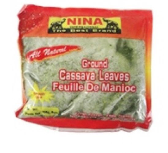 Nina Frozen Ground Cassava Leaves 9oz (Pack of 3)
