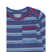 Load image into Gallery viewer, Garanimals Baby Boy Long Sleeve Striped Jersey Bodysuit with Pocket, Sizes 0-24 Months | WTWL830XA
