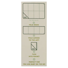 Load image into Gallery viewer, Austin Baby Co Silicone Placemat for Toddler and Kids – Stain Resistant, Portable, Food Grade Silicone, Dishwasher Safe and Folds into Pocket for Easy Storage and Travel (Wildflower Ripe Peach)  |  WTWL755XA
