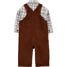 Load image into Gallery viewer, Carter&#39;s Child of Mine Baby Boy Overall Set, 2-Piece,  |   WTWL205XA
