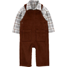 Load image into Gallery viewer, Carter&#39;s Child of Mine Baby Boy Overall Set, 2-Piece,  |   WTWL205XA
