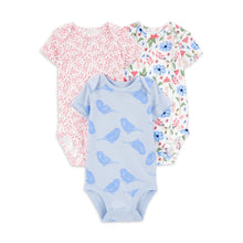 Load image into Gallery viewer, Carter&#39;s Child of Mine Baby Girl Bodysuits, 3-Pack, Sizes Preemie-18 Months | WTWL417XA
