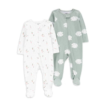 Load image into Gallery viewer, Carter&#39;s Child of Mine Baby Unisex Sleep N Play, 2-Pack | WTWL208XA
