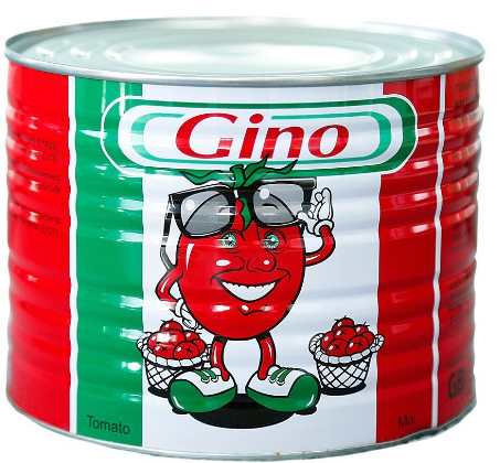 GINO Tomato Paste, 210g (Pack of 2)