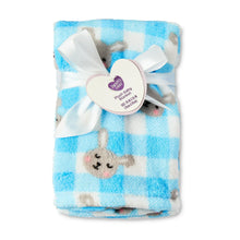 Load image into Gallery viewer, Parent's Choice Plush Baby Easter Bunny Blanket for Infant Boys, 30" x 36"  |  WTWL894XA
