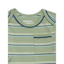 Load image into Gallery viewer, Garanimals Baby Boy Long Sleeve Striped Jersey Bodysuit with Pocket, Sizes 0-24 Months | WTWL833XA
