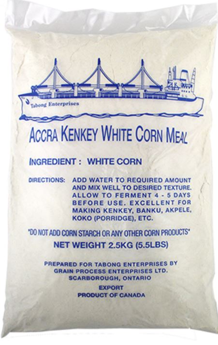Accra kenkey White Corn Meal 22LB