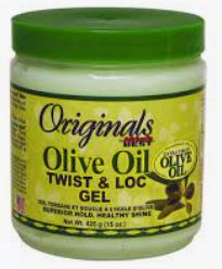 Africa's Best Originals Olive Oil Twist & Loc Gel 15oz