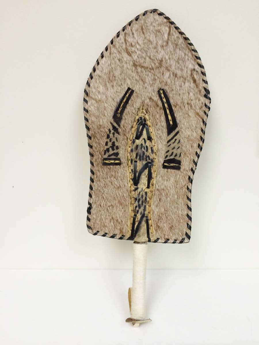 African Chieftaincy Hand Fan, ACM0214