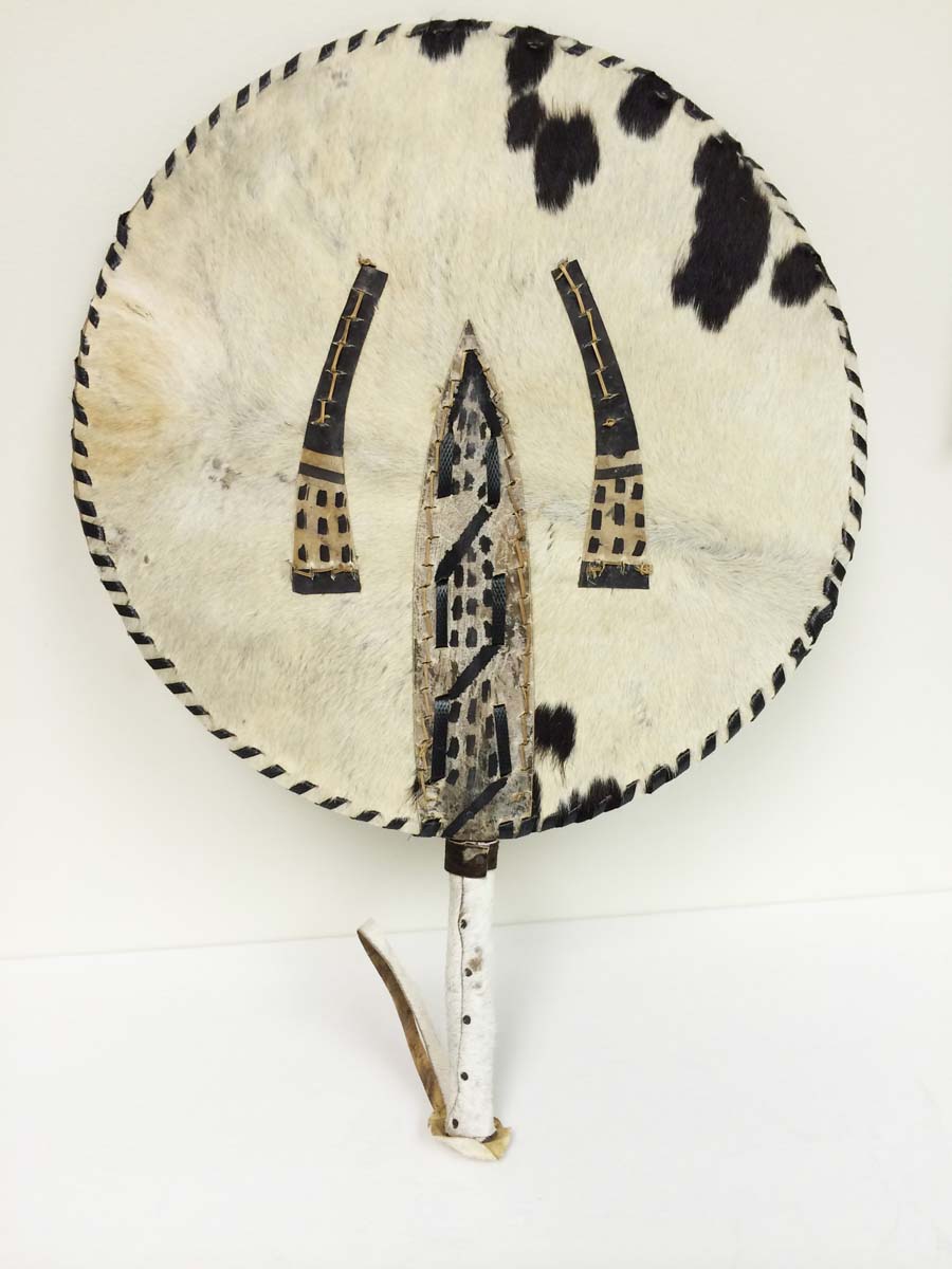 African Chieftaincy Hand Fan, ACM0229