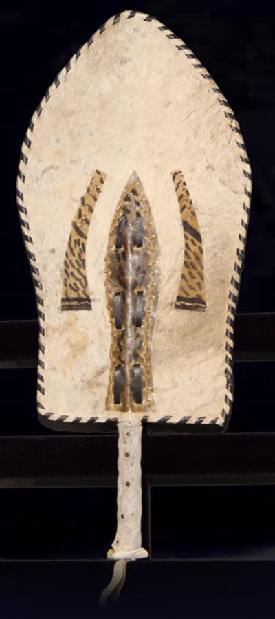 African Chieftaincy Hand Fan, ACM0221