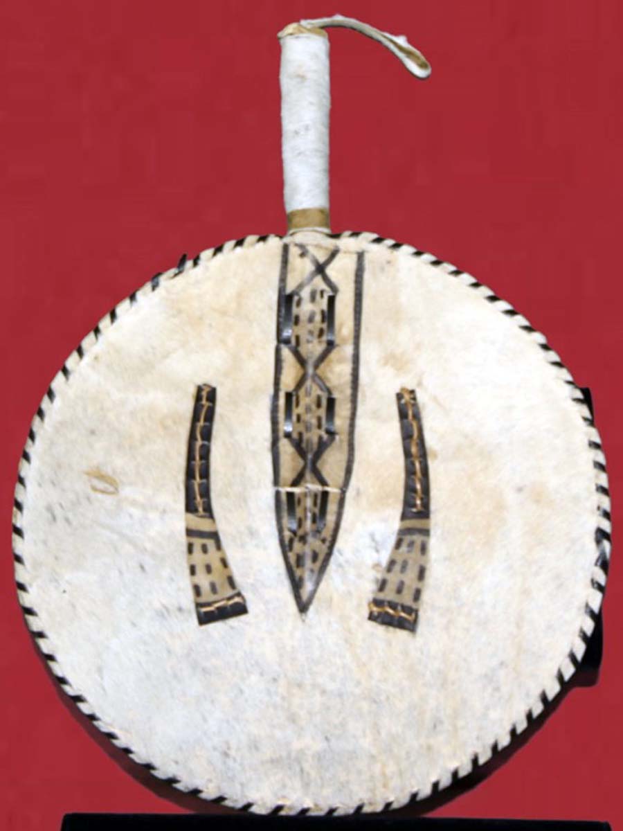 African Chieftaincy Hand Fan, ACM0223