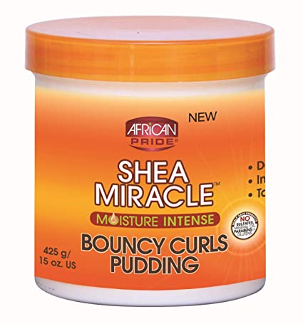 African Pride Shea Miracle Bouncy Curls Pudding 15oz