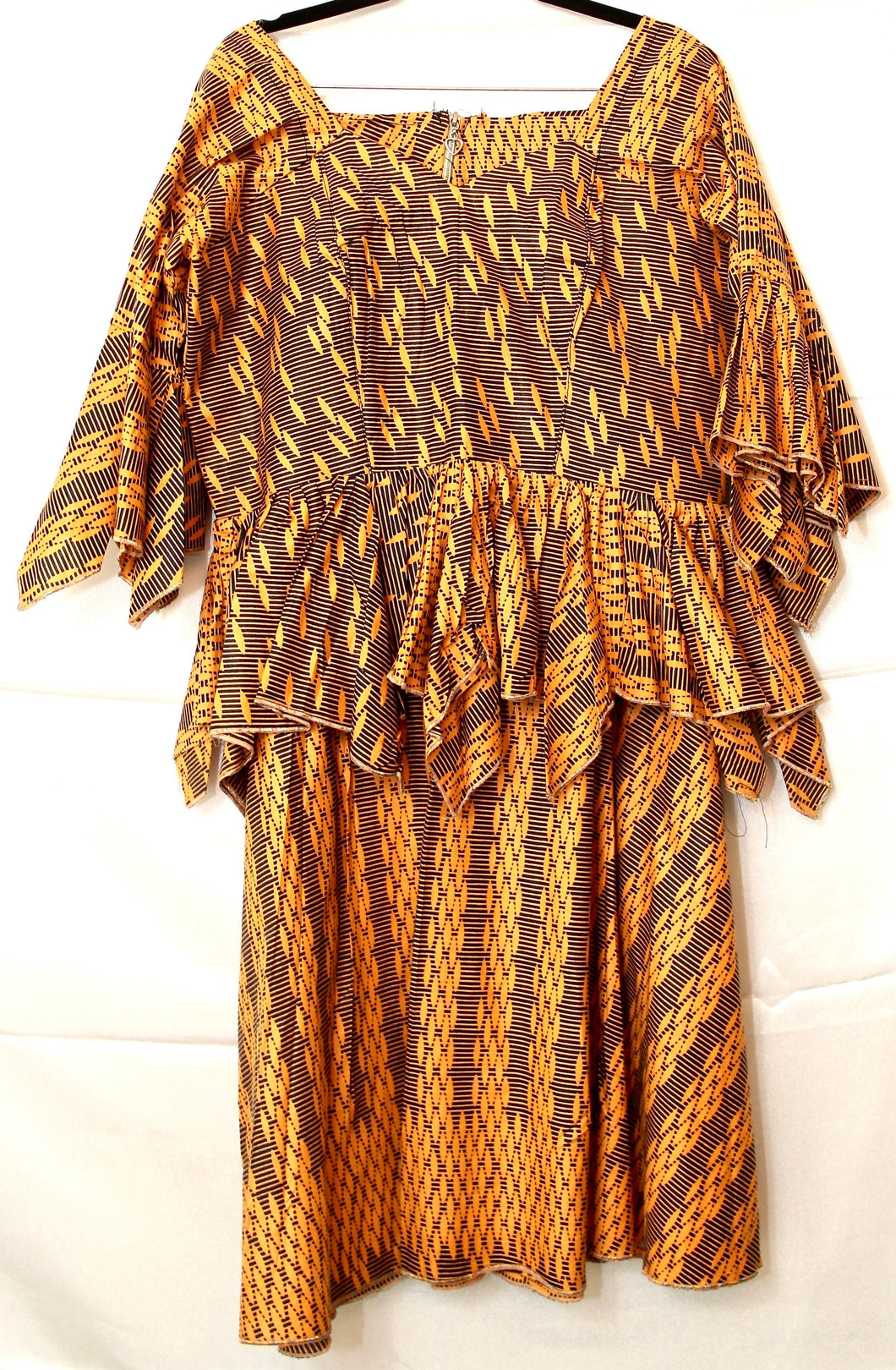 African Clothes, Matching Skirt and Blouse Pair, CTWT8018