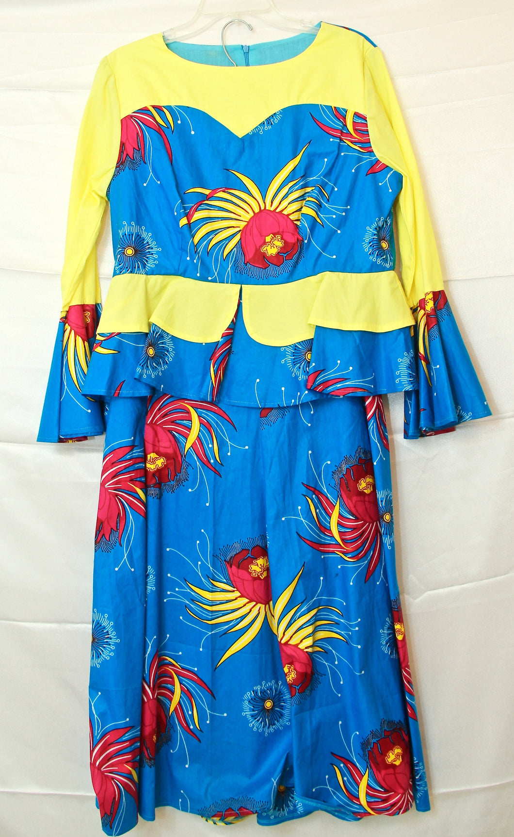 African Clothes, Matching Skirt and Blouse Pair, CTWT8001