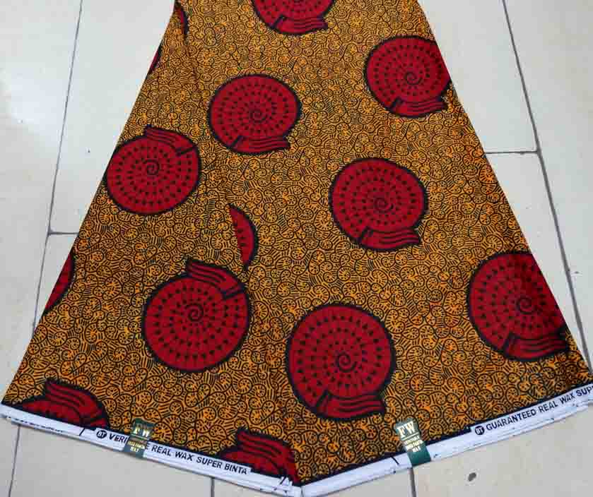 African Ankara Real Wax Fabric - WRM603-M61219b