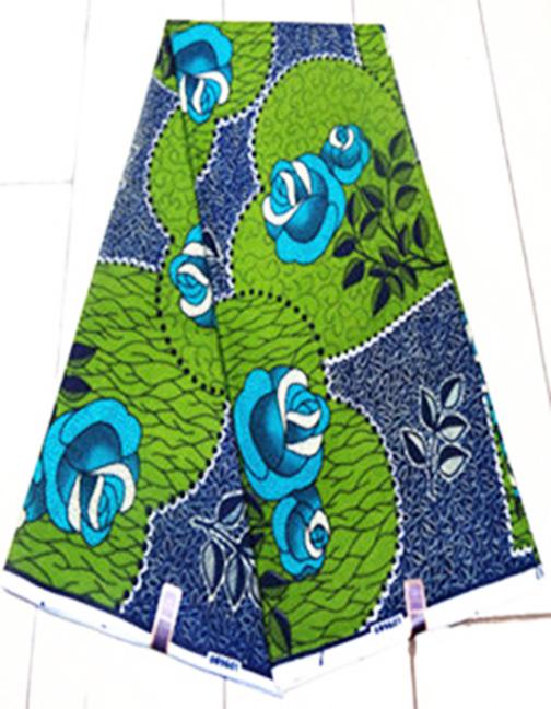 African Super Wax Ankara Fabric - WSD605-D6215