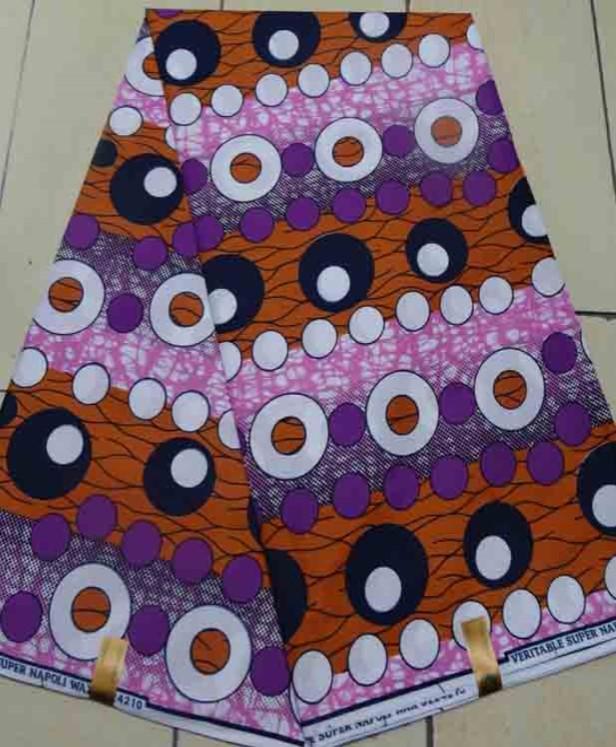 African Super Wax Ankara Fabric - WSM608-M61215d
