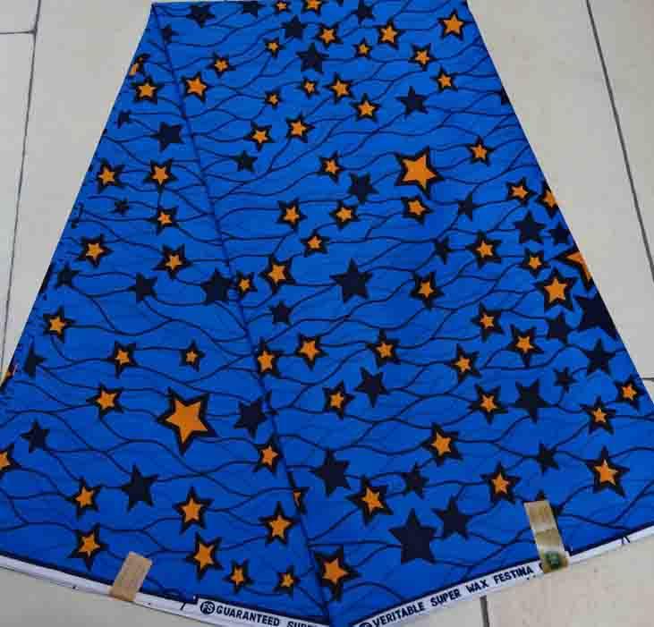 African Super Wax Ankara Fabric - WSTB606-TB6012a