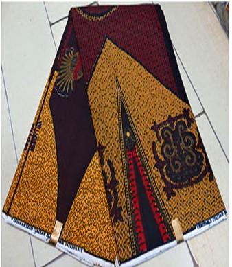 Super Wax Fabric for African Cultural Fashion SWTB6456