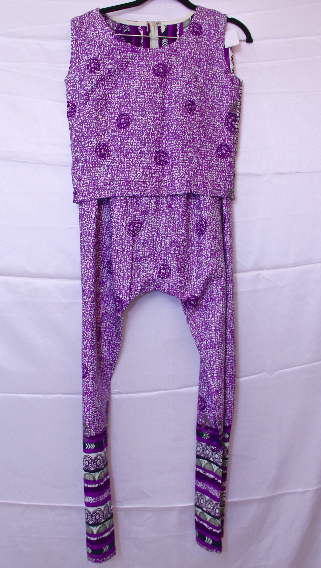 African Clothes, Matching Shirt and Pants Pair for Ladies, CTWS8006