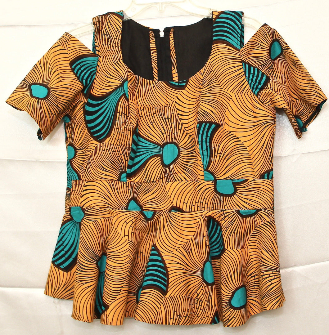 African clothes, Ankara Blouse for Ladies, CTHW80010