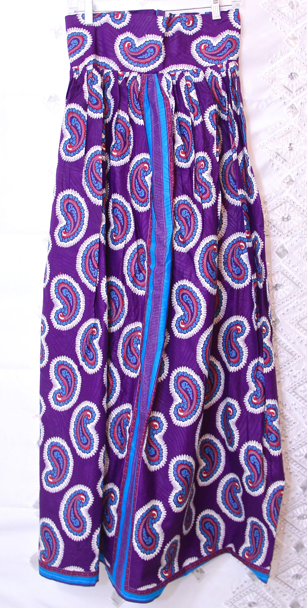African Ankara Long Skirt For Ladies, CTKW8006