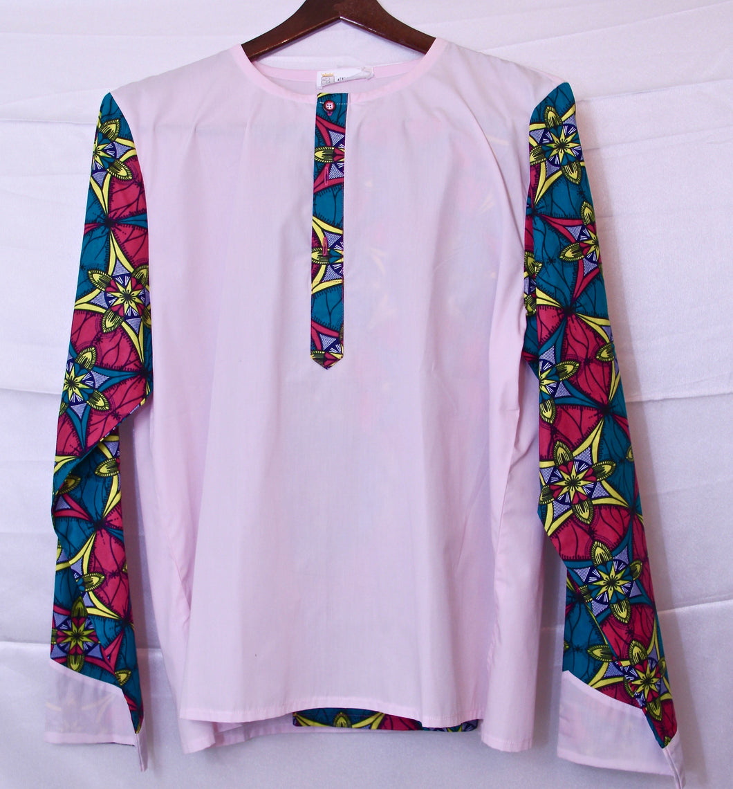 African Clothes 2-Piece Ankara Matching Set for Men, CTSM8064
