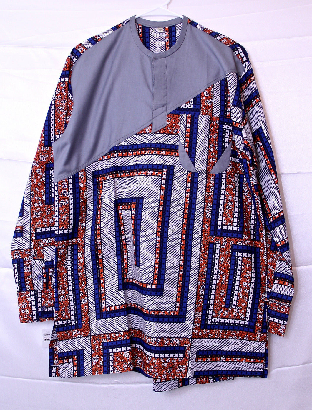 African Clothes, Ankara Shirt for Men, CTHM8003