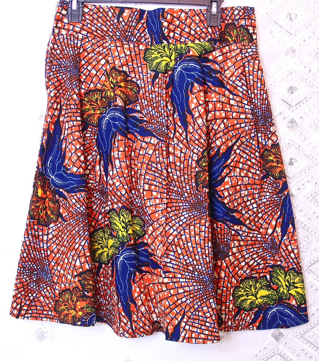 African Clothes, Beautiful Ankara Skirts for Ladies CTKW8023
