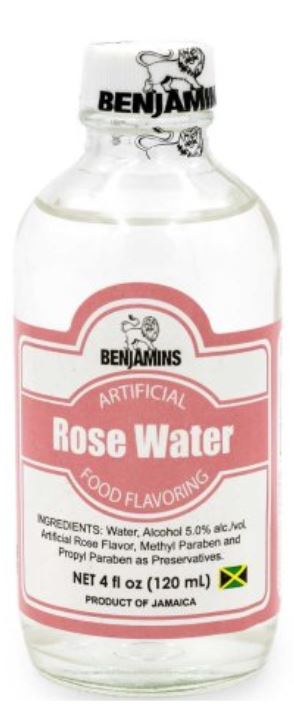 Benjamins Rose Water 4oz