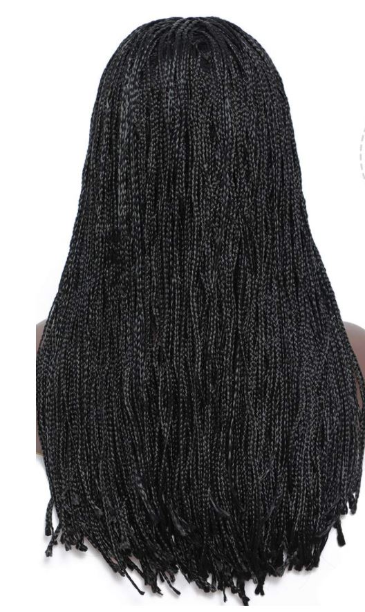Hand Braided African Box Braids Wig YB3009ABM
