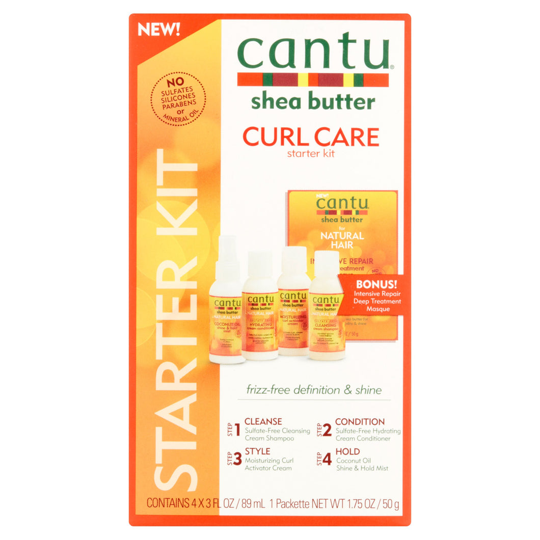 Cantu Shea Butter Natural Curl Care Kit