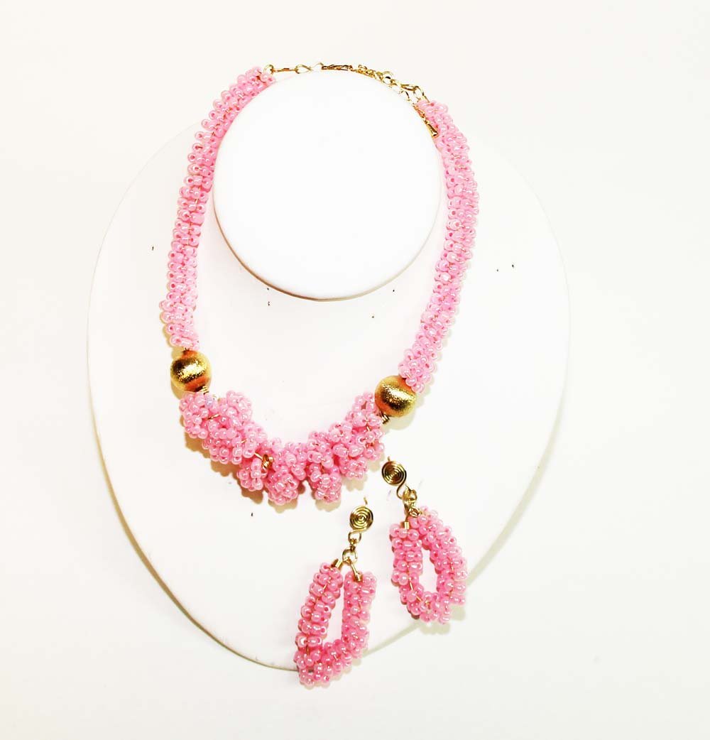 3 Piece Coral Bead Set - JBCI1047-I1021