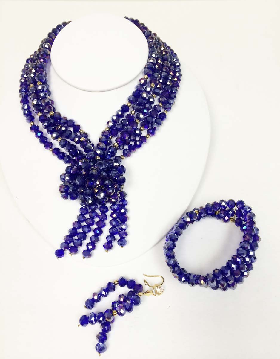 Stunning Designer Crystal Bead Set, BF1116