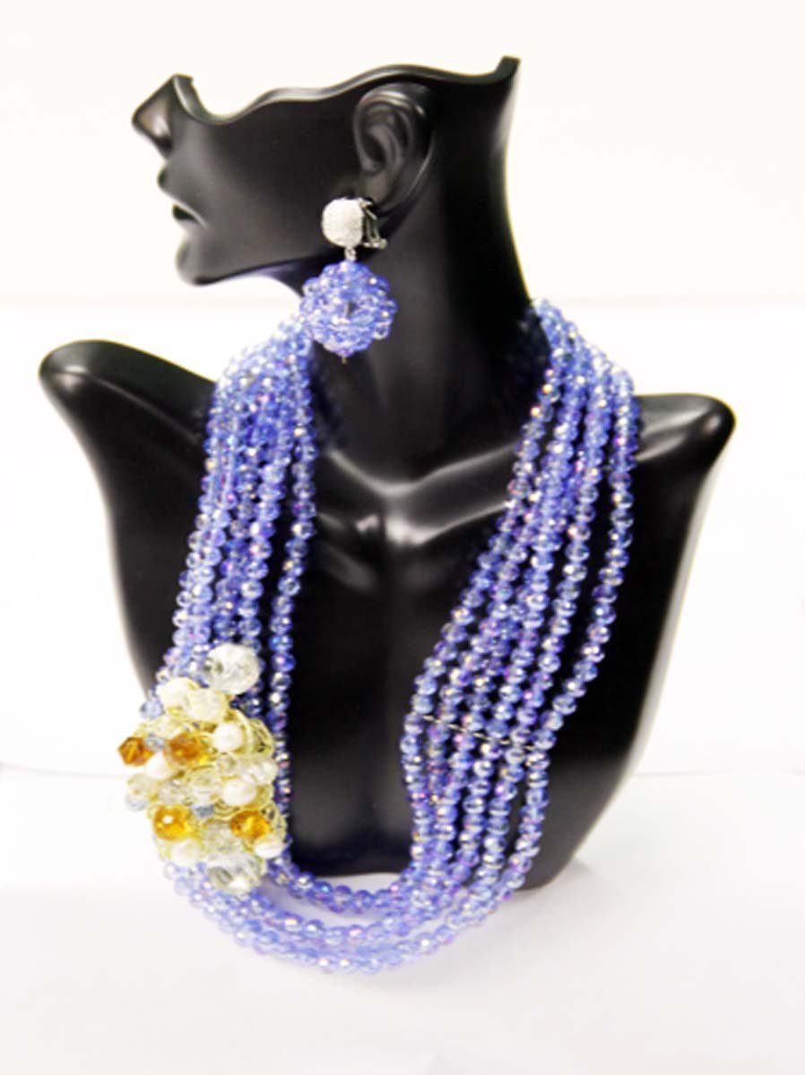 Stunning Designer Crystal Bead Set, BF1183