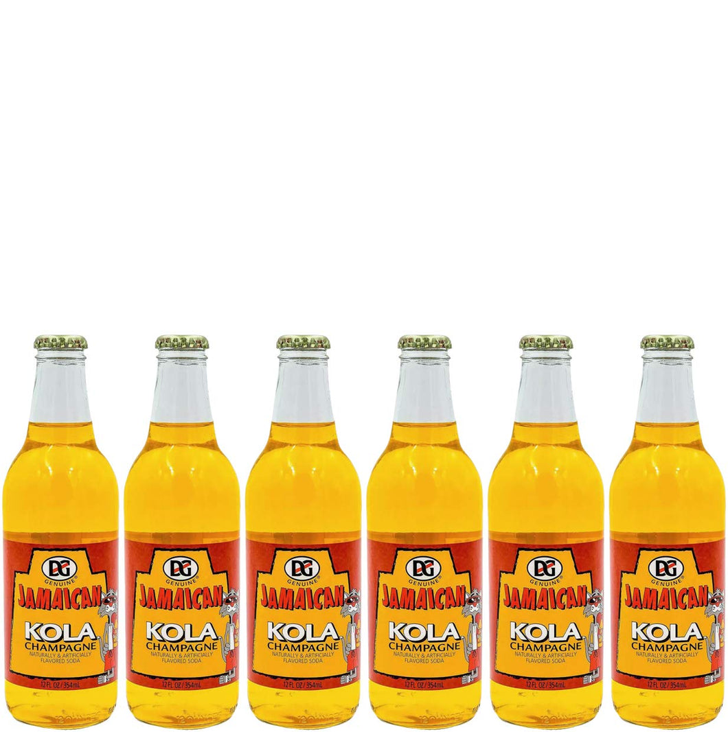 DG Jamaican Kola Champagne, 12oz (Pack of 6)