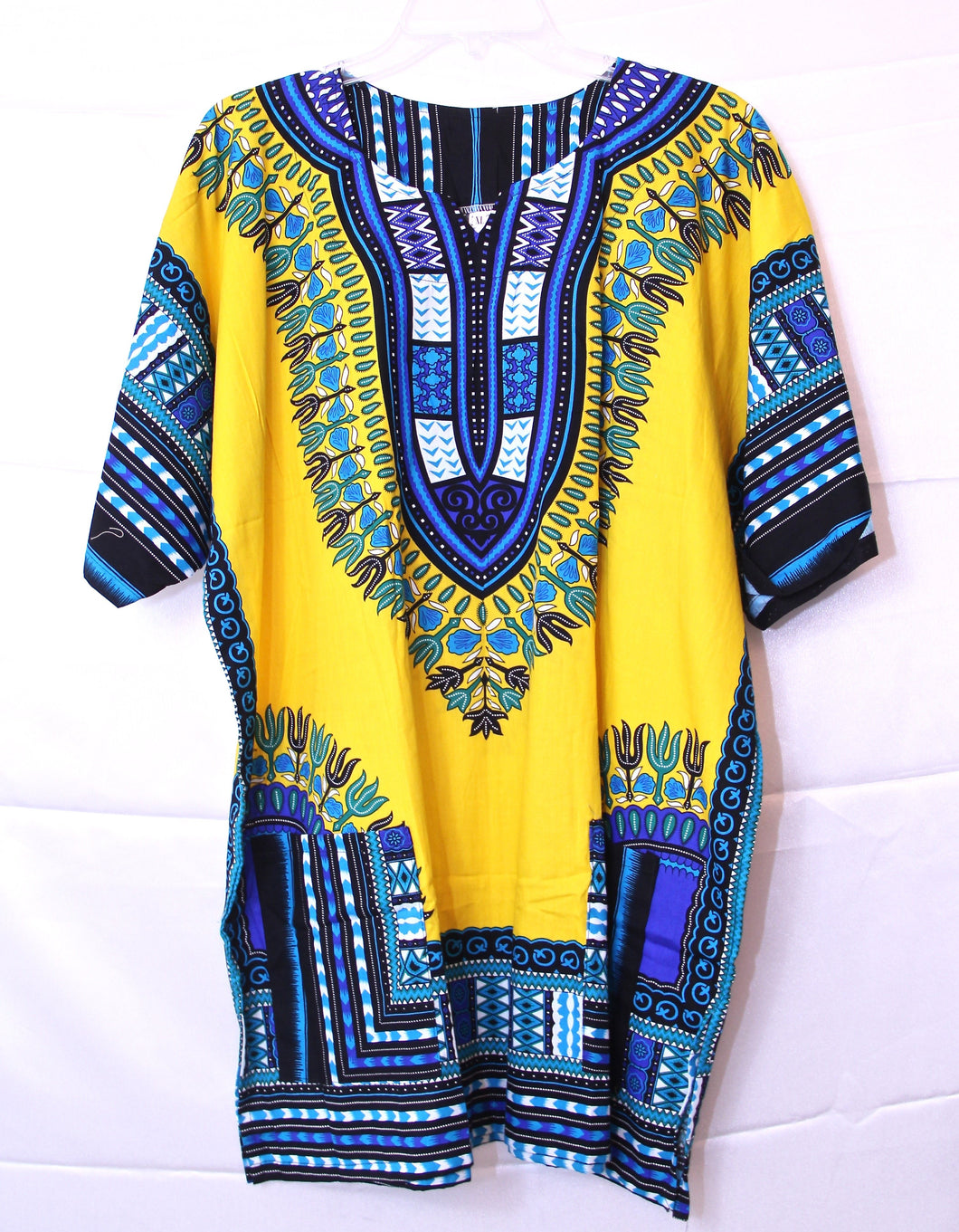 African Clothes, Unisex Kitenge Dashiki shirt for Men and Women CTHU8032