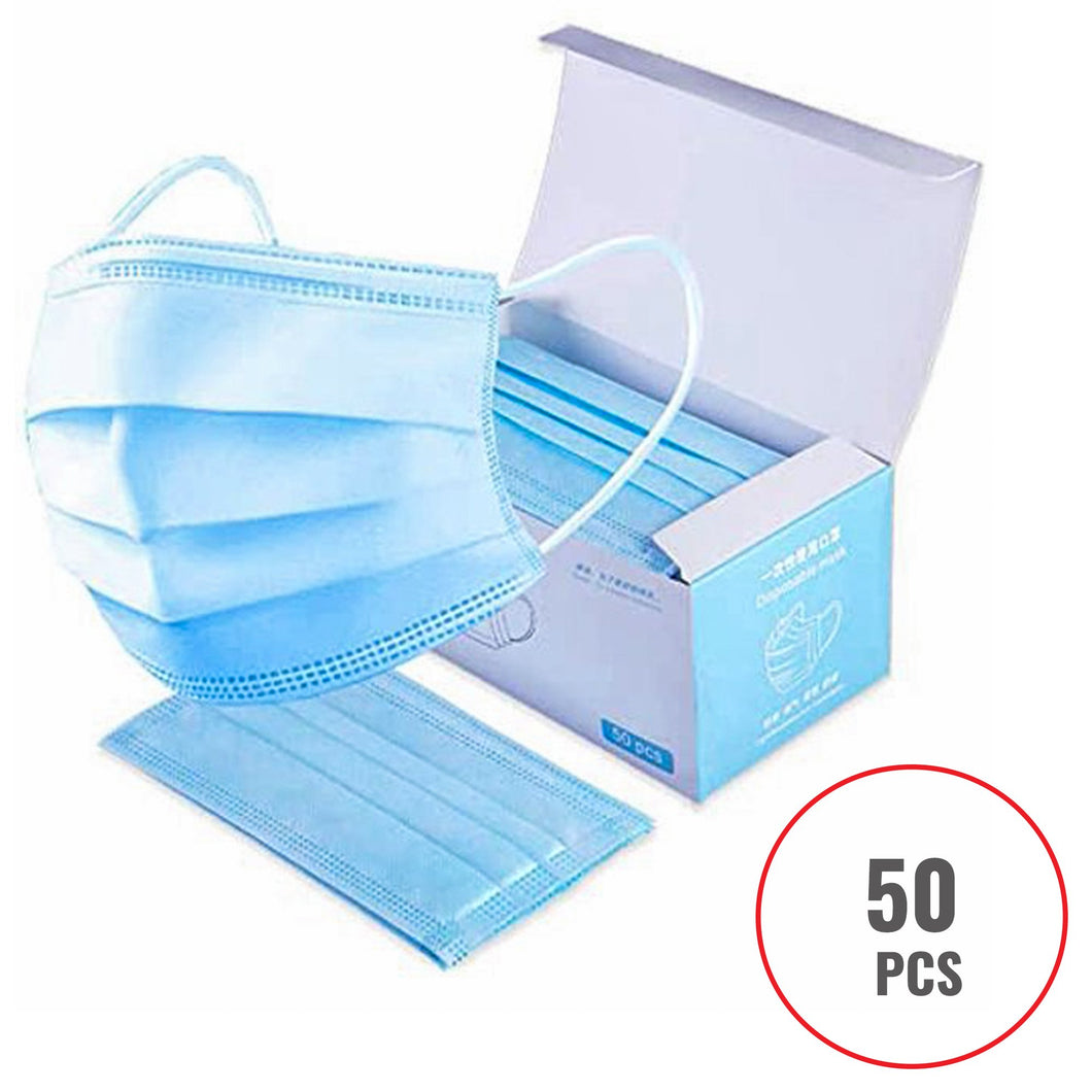 Box of 50 Disposable Surgical Face Mask