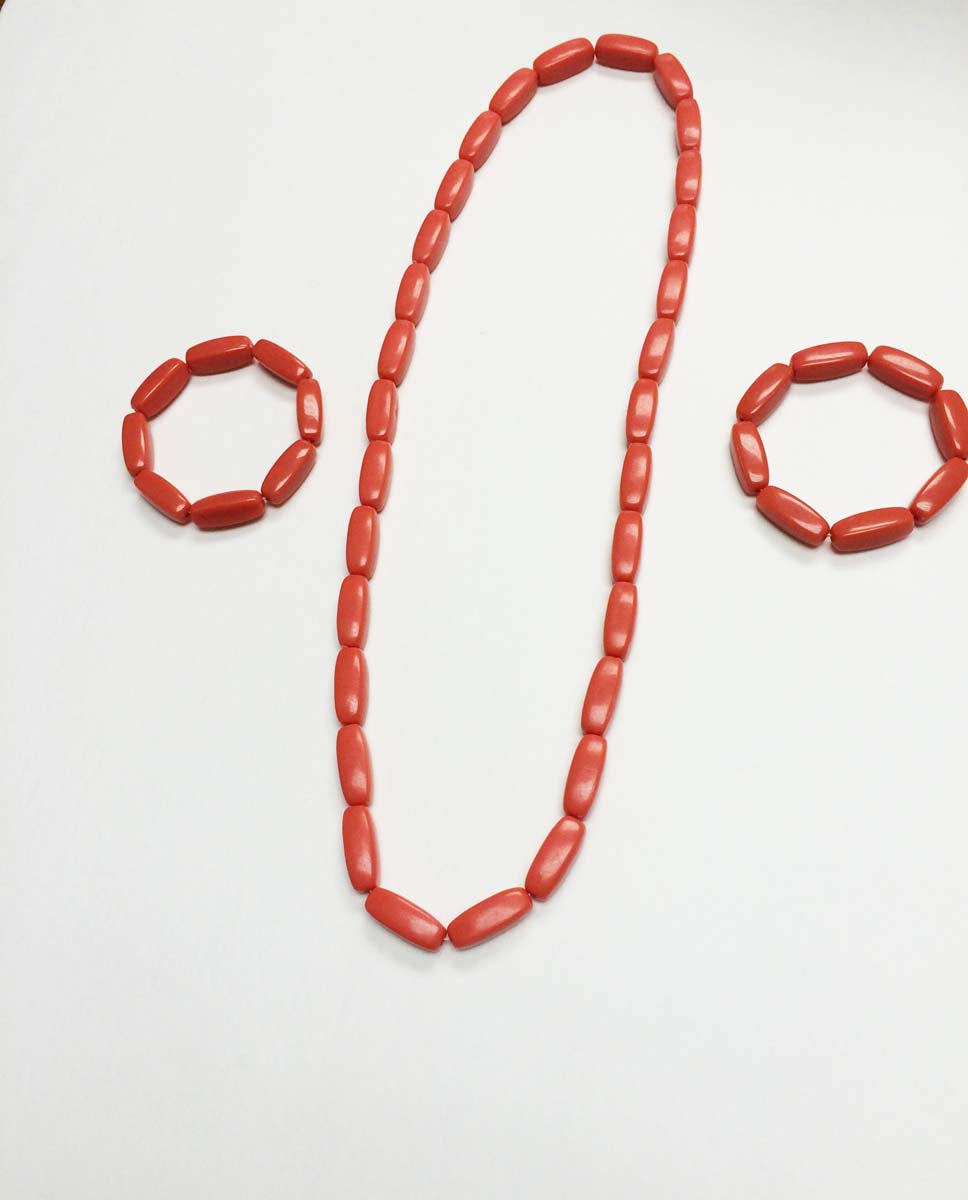Beads For Men ACM20127 (Necklace and 2 Bracelet Combo)