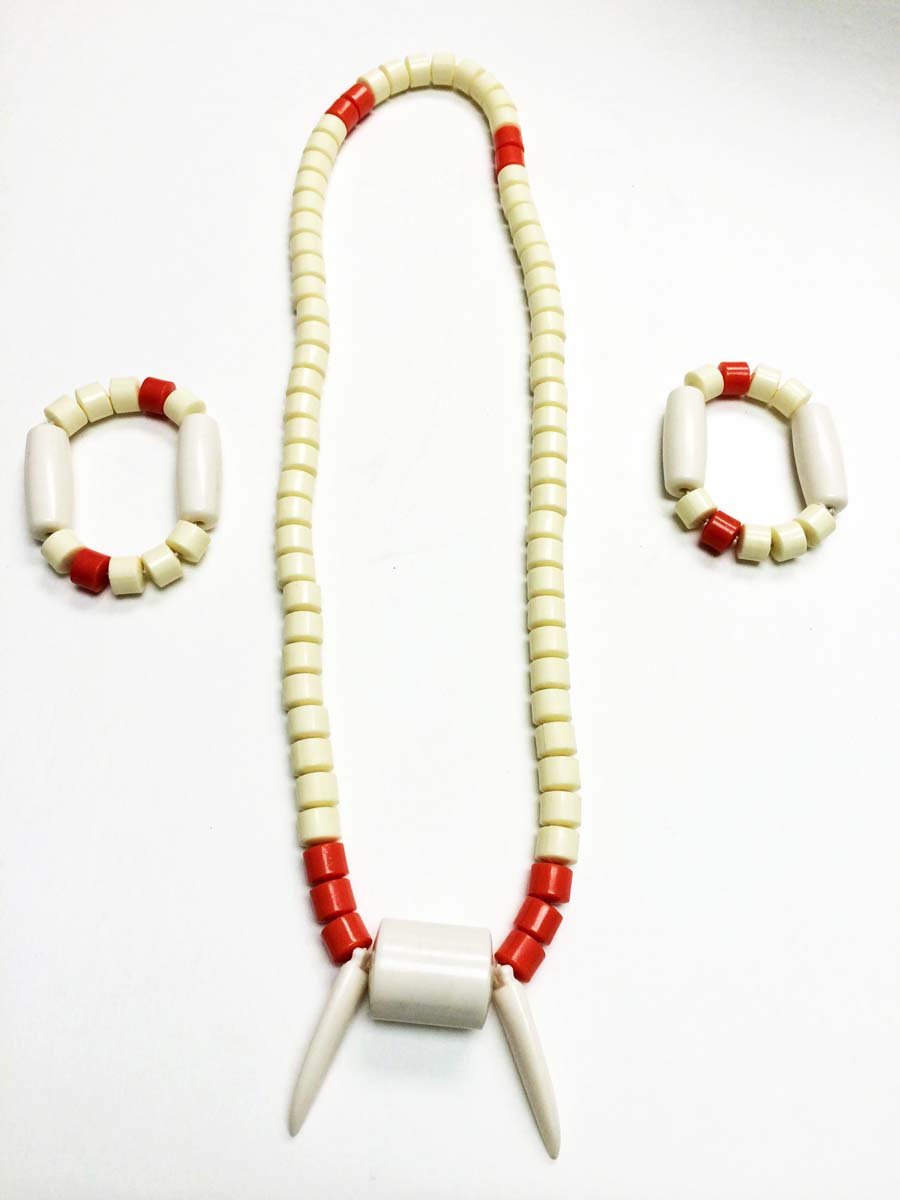 Beads For Men ACM20126 (Necklace and 2 Bracelet Combo)