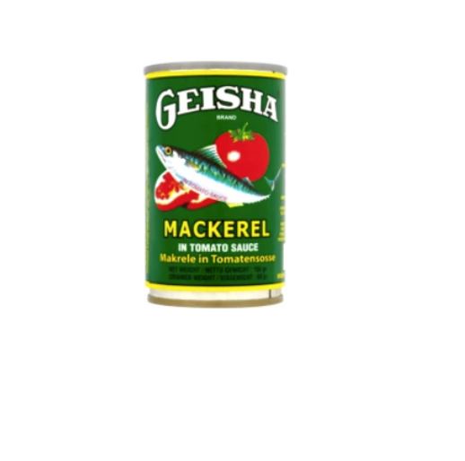 Geisha Mackerel with Chili (Green) 5.5oz (Pack of 3)