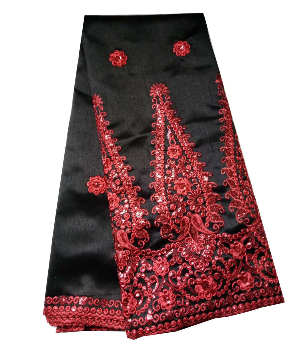 Indian Dubai Embroidered African Lace George -  GLZ5039-ZGL234A