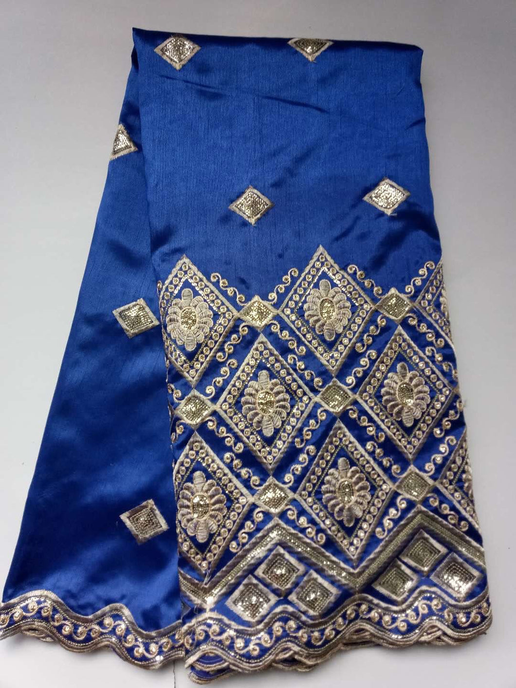 Indian Dubai Embroidered African Lace George -  GLZ508-ZGL256B